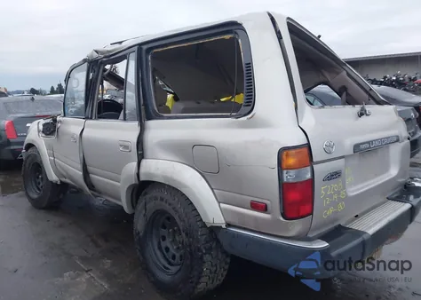 1991 Toyota Land Cruiser Fj80 из США, поврежденный, VIN JT3FJ80WXM0004366
